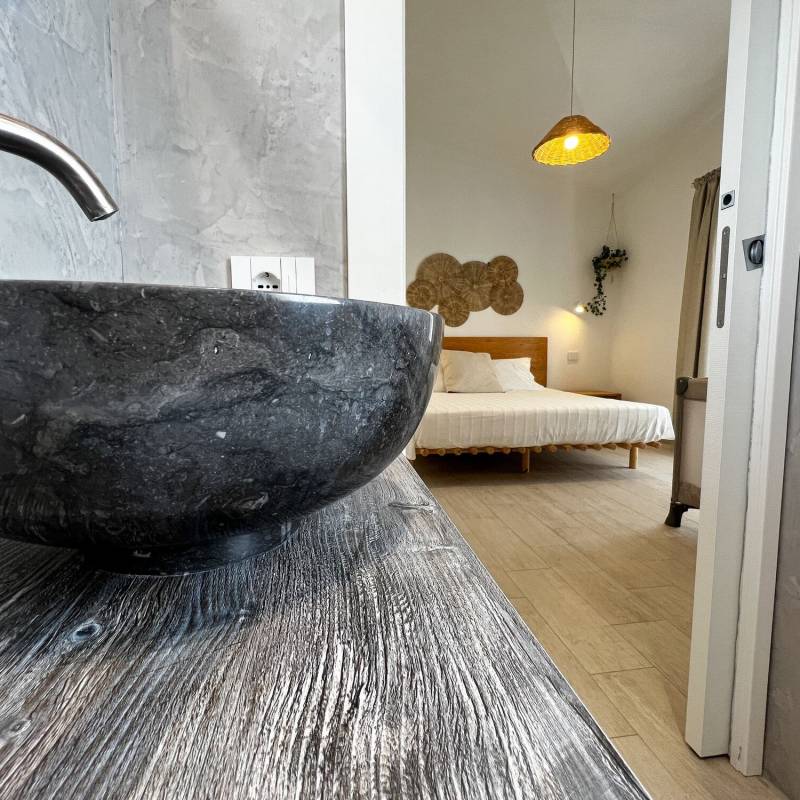 Aura Maxi: bagno con doccia