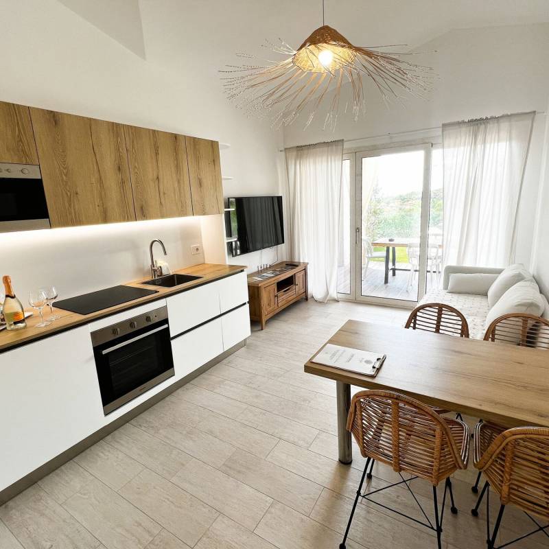 Aura Mini: cucina e zona pranzo